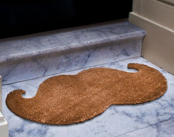 Thabto Mustache Door Mat Cool Hipster Stuff to Buy Thabto Mustache Door Mat Cool Hipster Stuff to Buy