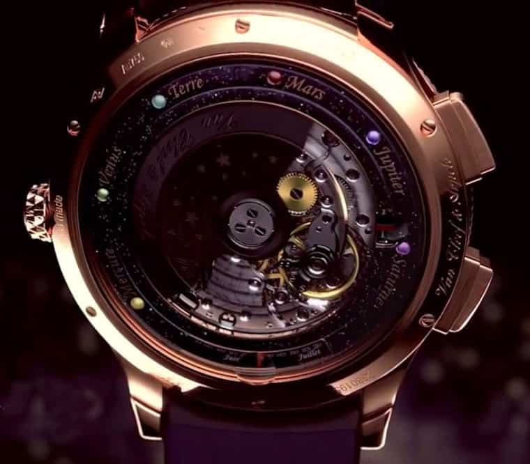 Van Cleefe & Arpels Midnight Planétarium Timepiece Cool Technology