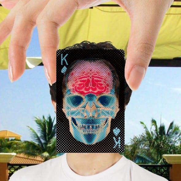 Waku Design X-Ray Deck of Cards Cool Gift Idea for Him Waku Design X-Ray Deck of Cards Cool Gift Idea for Him