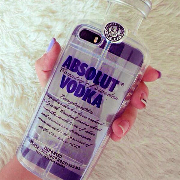 Absolut Vodka iPhone Soft Cover Cool Case to Buy