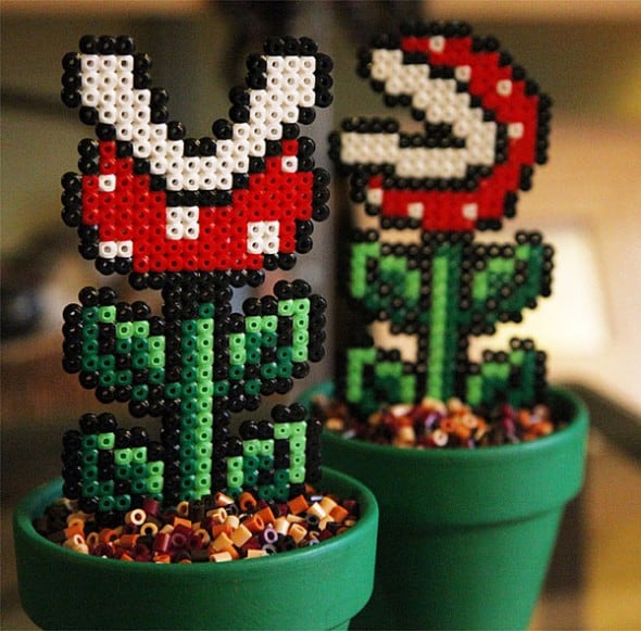 Bead x Bead Super Mario Potted Piranha Plant Cool Geek Desktop Design Bead x Bead Super Mario Potted Piranha Plant Cool Geek Desktop Design