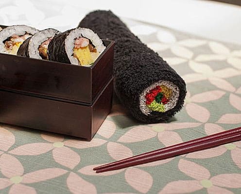 Norimaki Sushi Roll Towel Cool Japanese Product