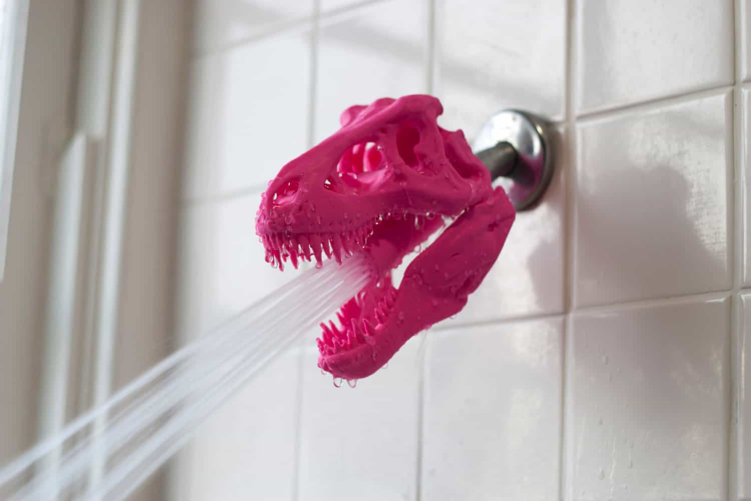 Pixel and Print 3D Printed Skull Shower Head Cool Fixture to Buy