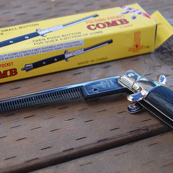 Switchblade Comb Gift Cool to Buy Him