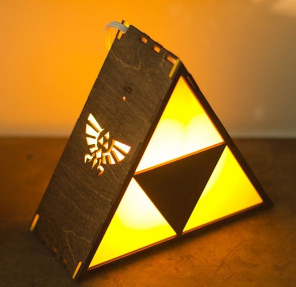 The Back Pack Shoppe Zelda Triforce Lamp Geek Bedroom Design The Back Pack Shoppe Zelda Triforce Lamp Geek Bedroom Design