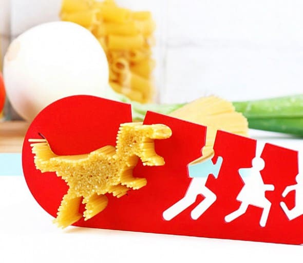 doiy I Could Eat a T-Rex Spaghetti Noodle Pasta Measurer Funny Kitchen Gadget doiy I Could Eat a T-Rex Spaghetti Noodle Pasta Measurer Funny Kitchen Gadget