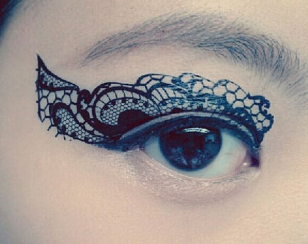 CCL Store  Temporary Tattoo Sticker Eye Makeup Eyeshadow Festive Design