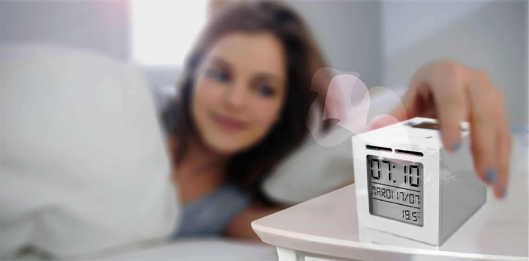 SensorWake Smell-Based Alarm Clock Hit Snooze