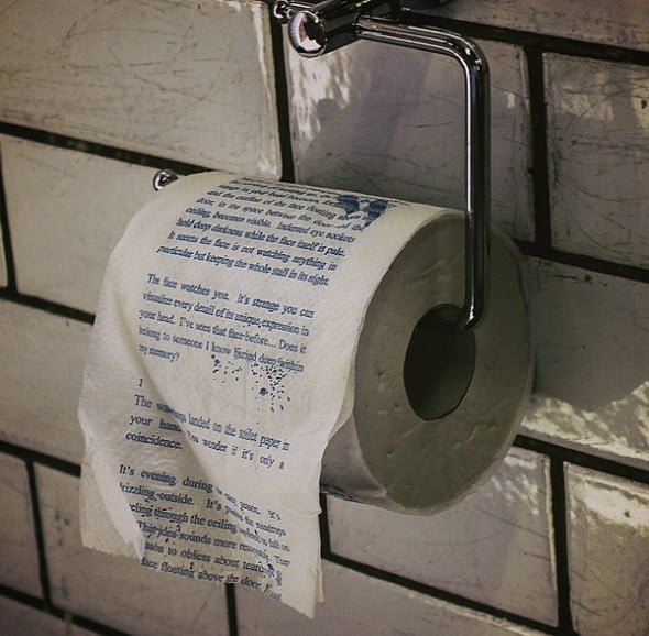 The Drop Horror Novel Toilet Roll Halloween Bathroom Decoration to Buy The Drop Horror Novel Toilet Roll Halloween Bathroom Decoration to Buy