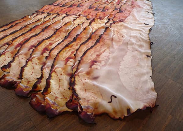 Bacon Scarf by Natalie Luder Fun Fashion Accessory