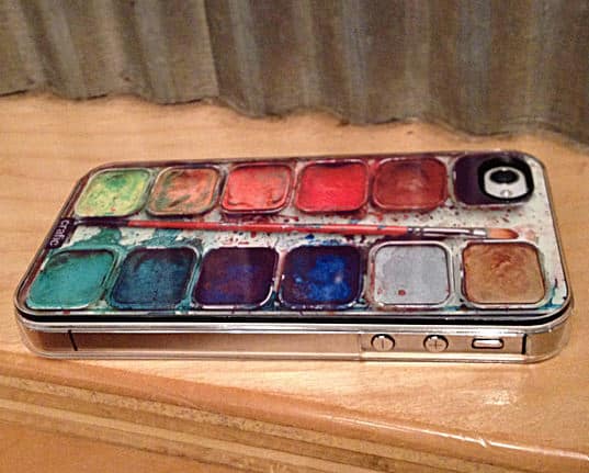 Crafic Watercolor Set iPhone Case Photorealistic