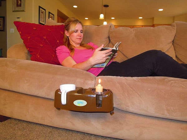 Cupsy Sofa and Couch Beverage Organizer Couch Potato