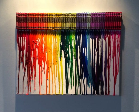 I Want Thattt Melted Crayon Art Colorful Artwork I Want Thattt Melted Crayon Art Colorful Artwork