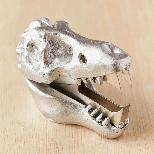 Jac Zagoory Dino Skull Staple Remover Cool Dad Gift Idea