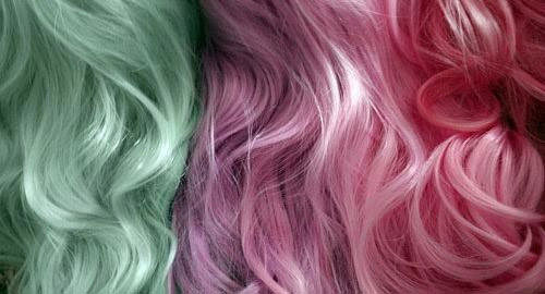 Sharee Boutique Temporary Colored Hair Chalk Cotton Candy Look
