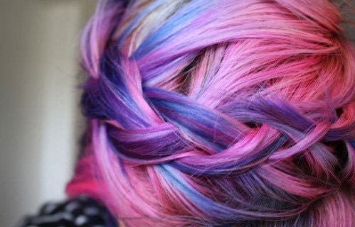 Sharee Boutique Temporary Colored Hair Chalk  Pink and Purple