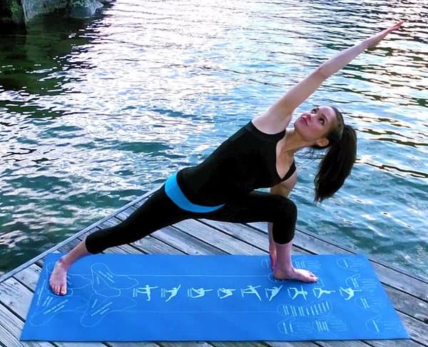 Copycat Yoga Instructional and Educational Yoga Mat Buy For Beginners