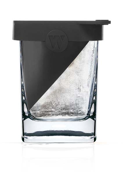 Corkcicle Whiskey Wedge Glass Cool Ice Mold