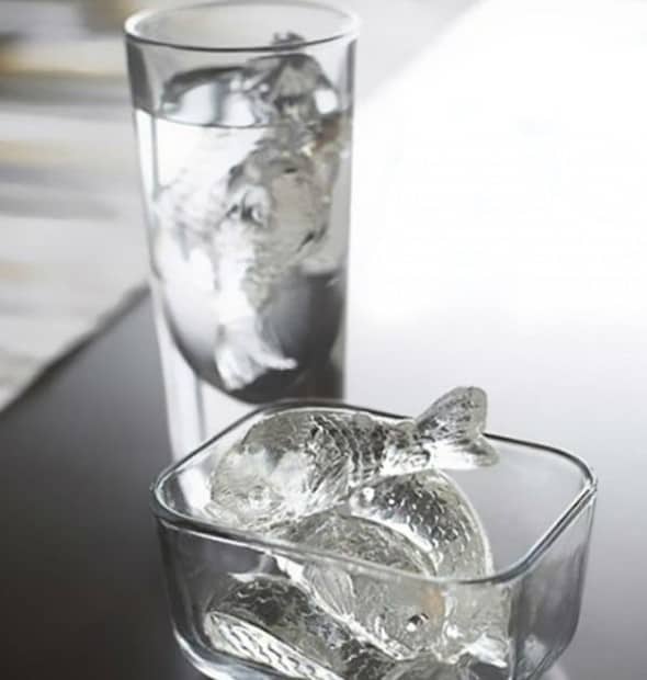 Gamago Cold Fish Flexible Ice Cube Mold Cool Kitchen Gadget Gamago Cold Fish Flexible Ice Cube Mold Cool Kitchen Gadget