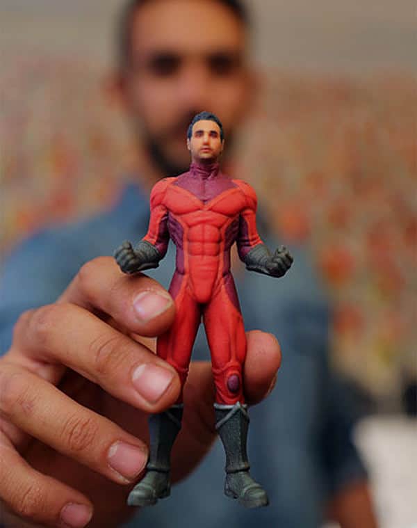 Heromods 3D Printed Custom Superhero Geek Gift Idea