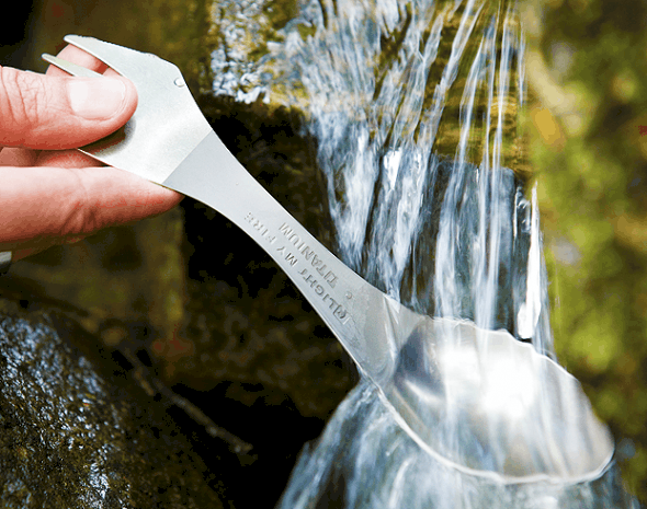 Light My Fire Titanium Spork Outdoor Utensil Light My Fire Titanium Spork Outdoor Utensil