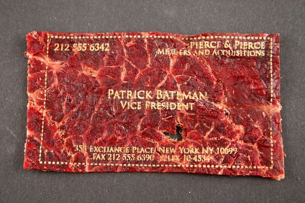 Meat Cards Cool Business Card