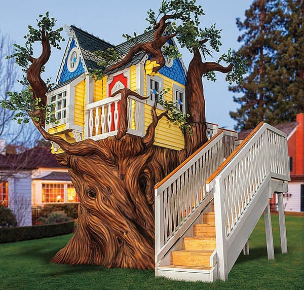 Monster City Studios Victorian Tree House Cool Gift for Kids