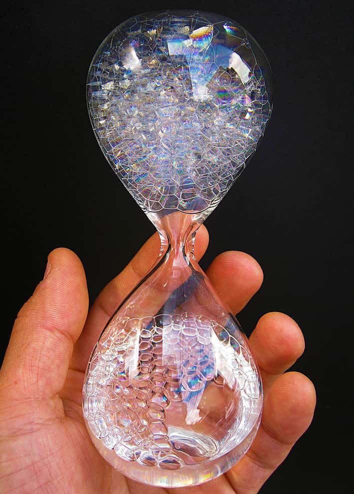 Studio Note Awaglass Hand-blown Timer Bubble Hourglass Unique Product to Buy
