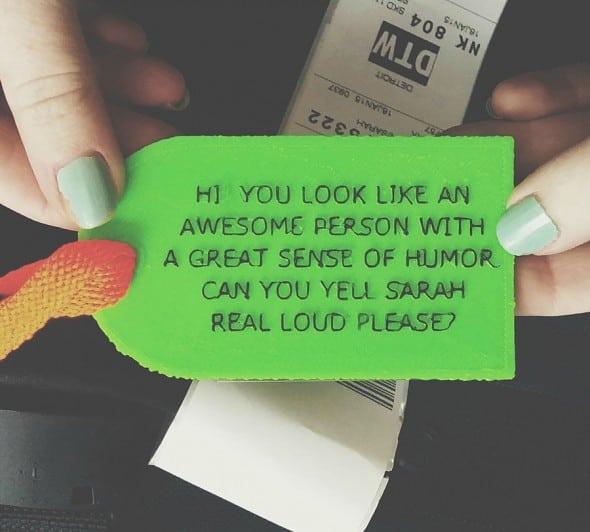 3Design by Bug Personalized Luggage Tag Funny and Useful 3Design by Bug Personalized Luggage Tag Funny and Useful
