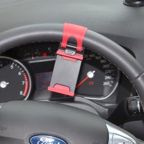 Hands Free Steering Wheel Phone Holder GPS
