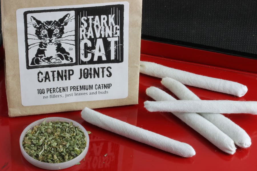 Stark Raving Cat Catnip Joints Weird Pet Gift Idea