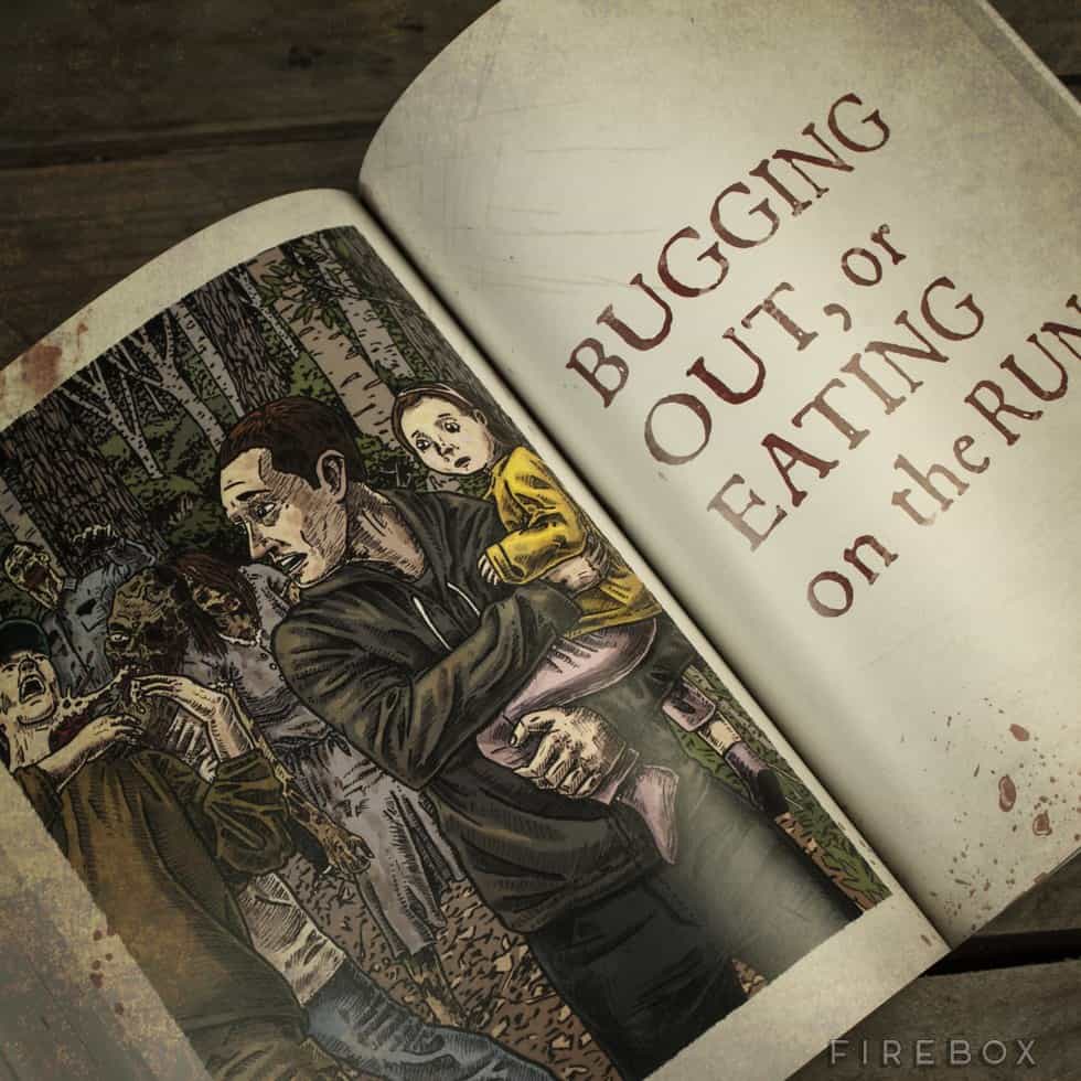 The Art of Eating Through the Zombie Apocalypse Book Bugging Out Page