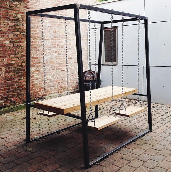 The Last Workshop Swingset Table Cool Furniture to Buy The Last Workshop Swingset Table Cool Furniture to Buy