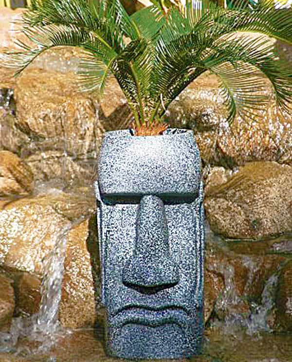 The Tiki Shop Easter Island Planter Garden Aztec Theme