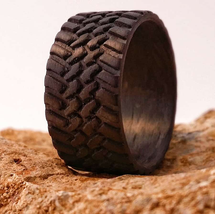 Venture Custom Off Road Tire Carbon Fiber Ring Buy Manly Ring