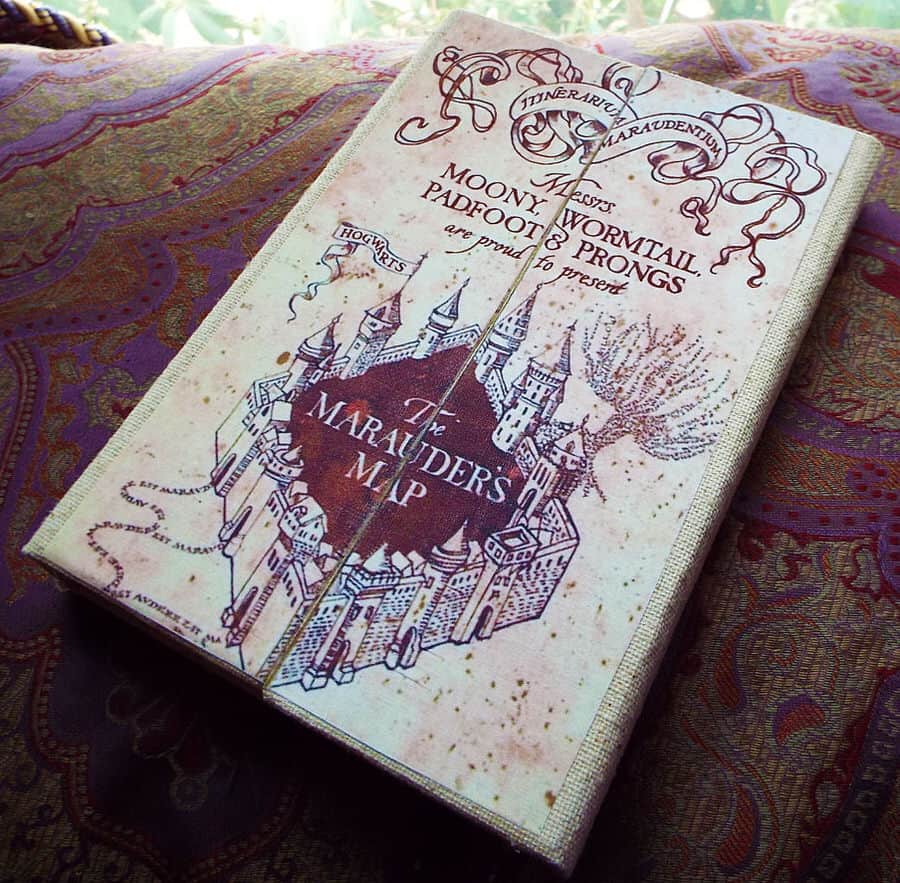 An Enchanted Fate Harry Potter Marauders Map Tablet Cover Geek Gift