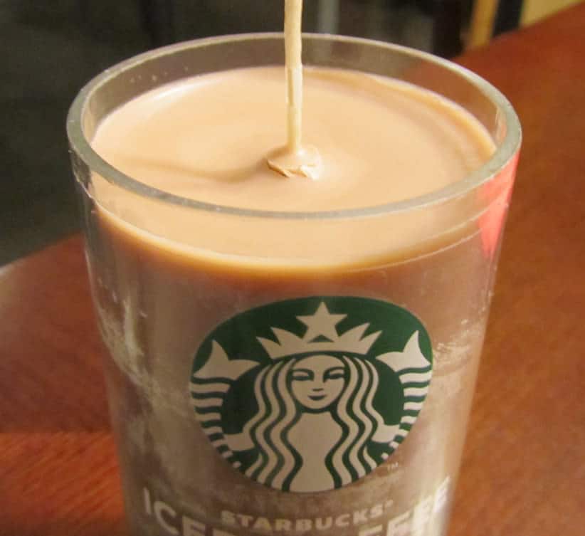 Candles by OC Mocha Scented Starbucks Candles Recycled Stuff to Buy