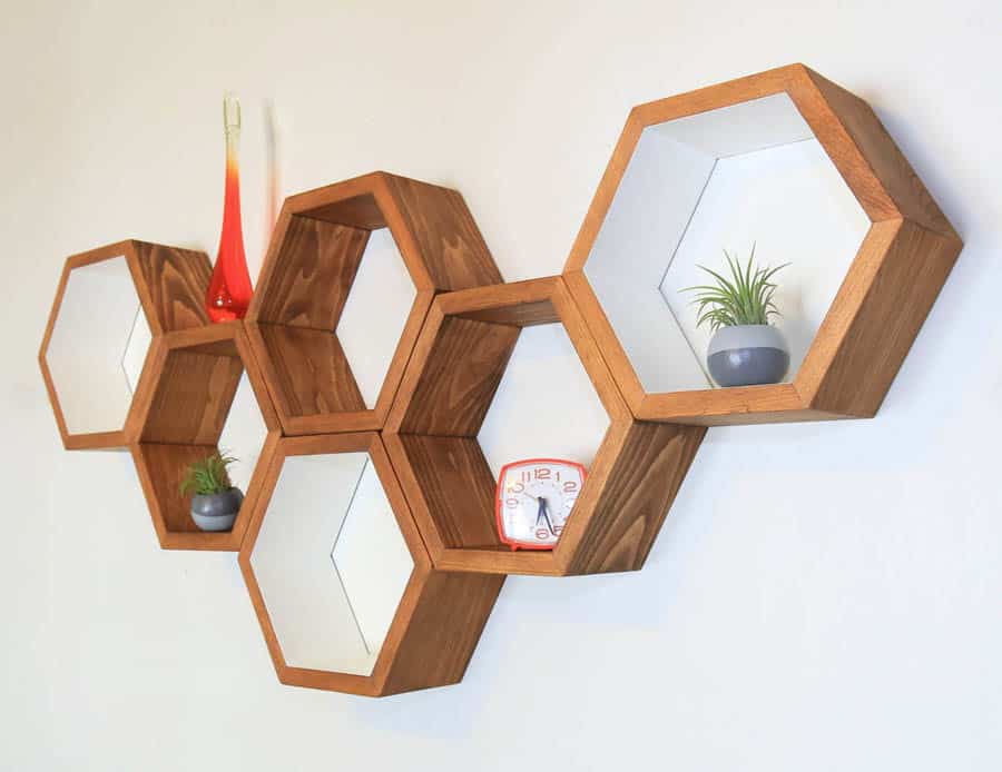 Haase Handcraft Honeycomb Shelving Cool Home Fixture