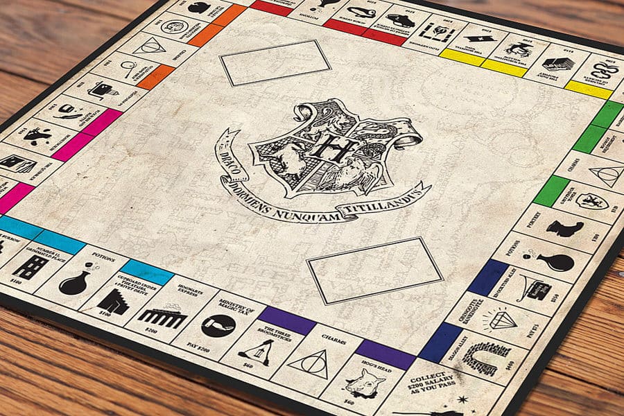 Mischiefffmanaged Harry Potter Monopoly  Cool Game to Buy