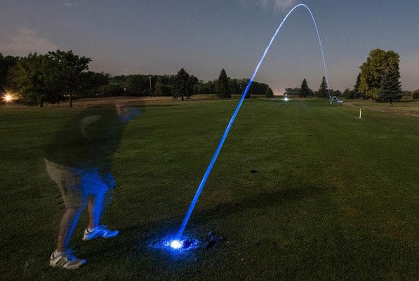 Night Sports USA Light Up Golf Ball  Cool Dad Gift Idea to Buy