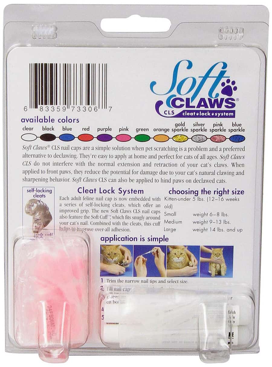 Soft Claws Cat Nail Caps Details