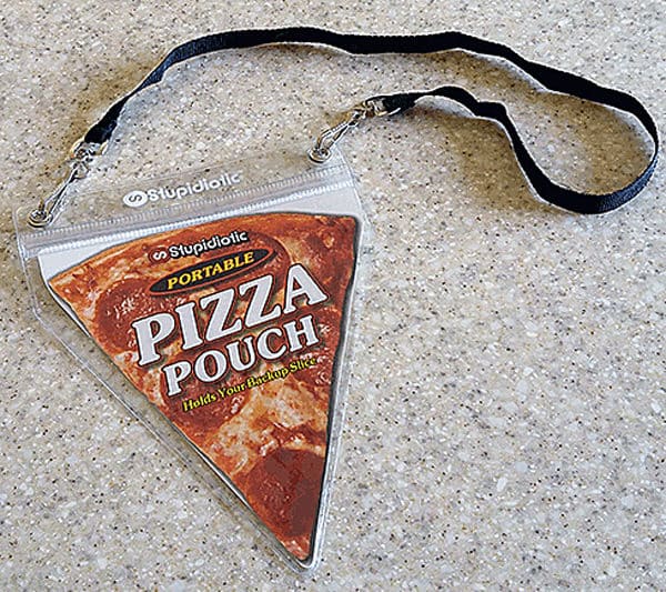Stupidiotic Portable Pizza Pouch Cool Stuff to Buy
