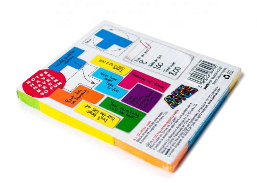 Suck UK Block Notes Sticky Memo Pads Cool Office Supply