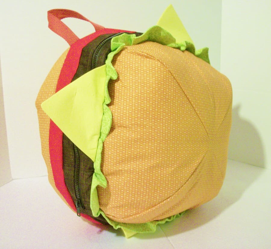 Sunshine Sisters Cheeseburger Backpack Buy Cool Novelty Bag for Kids
