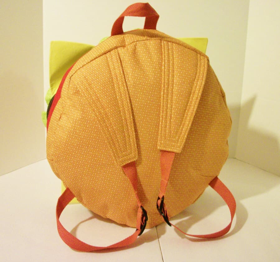 Sunshine Sisters Cheeseburger Backpack Novelty Item to Buy