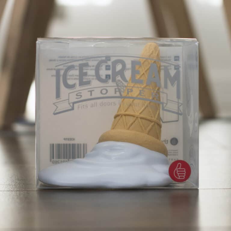Thumbs Up Ice Cream Cone Door Stopper Cool Novelty Gift Idea