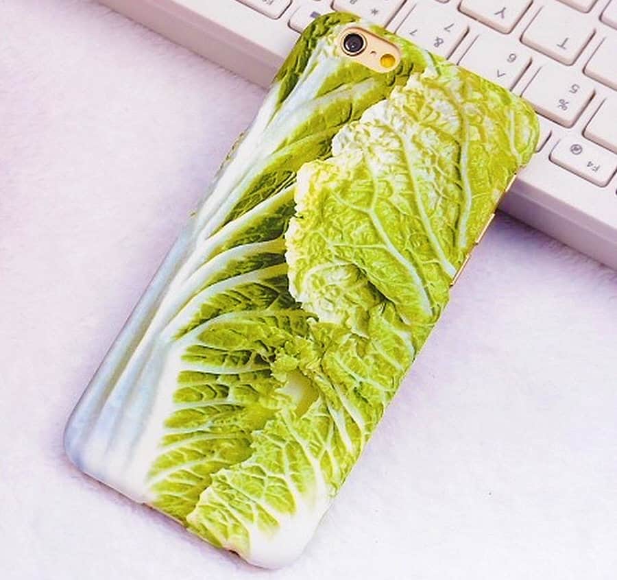 iPhone Cabbage Case Weird Phone Accessory to Buy