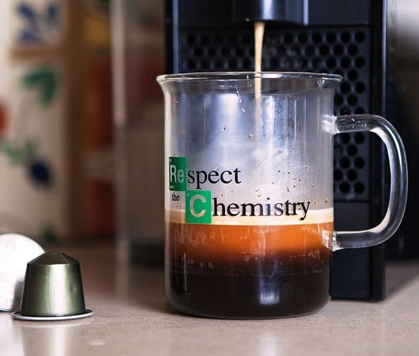 Breaking Bad Inspired Respect the Chemistry Beaker Mug Buy Cool Geek Gift Breaking Bad Inspired Respect the Chemistry Beaker Mug Buy Cool Geek Gift