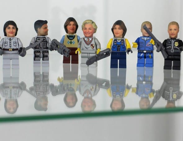 Funky 3D Faces 3D Printed Head for Lego Minifigures Personal Gift Idea Funky 3D Faces 3D Printed Head for Lego Minifigures Personal Gift Idea