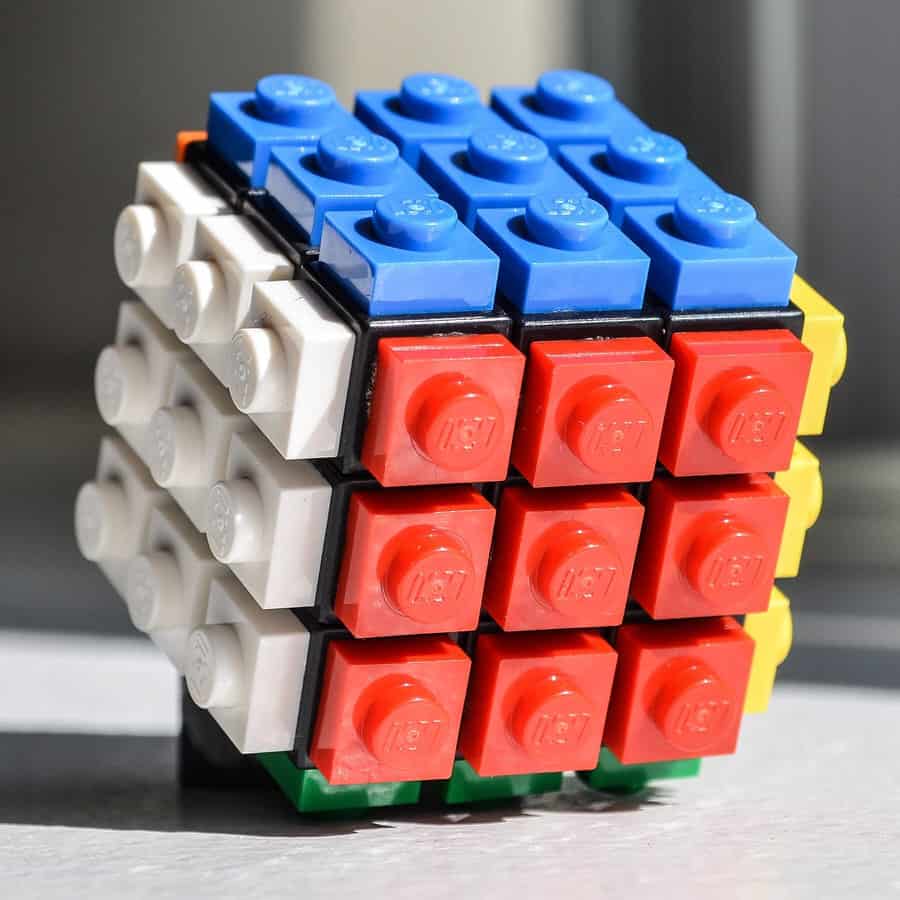 Lego Twisting  Rubrick Puzzle Cube Cool Gift to Buy Kids
